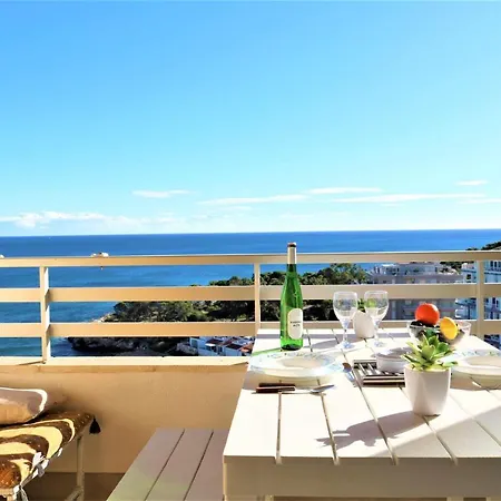 313 A 1ª Linea De Playa Vistas Al Mar Апартаменти Кальпе