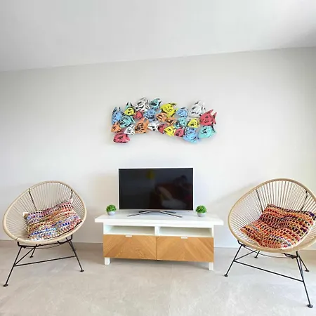 313 A 1ª Linea De Playa Vistas Al Mar דירה קלפה